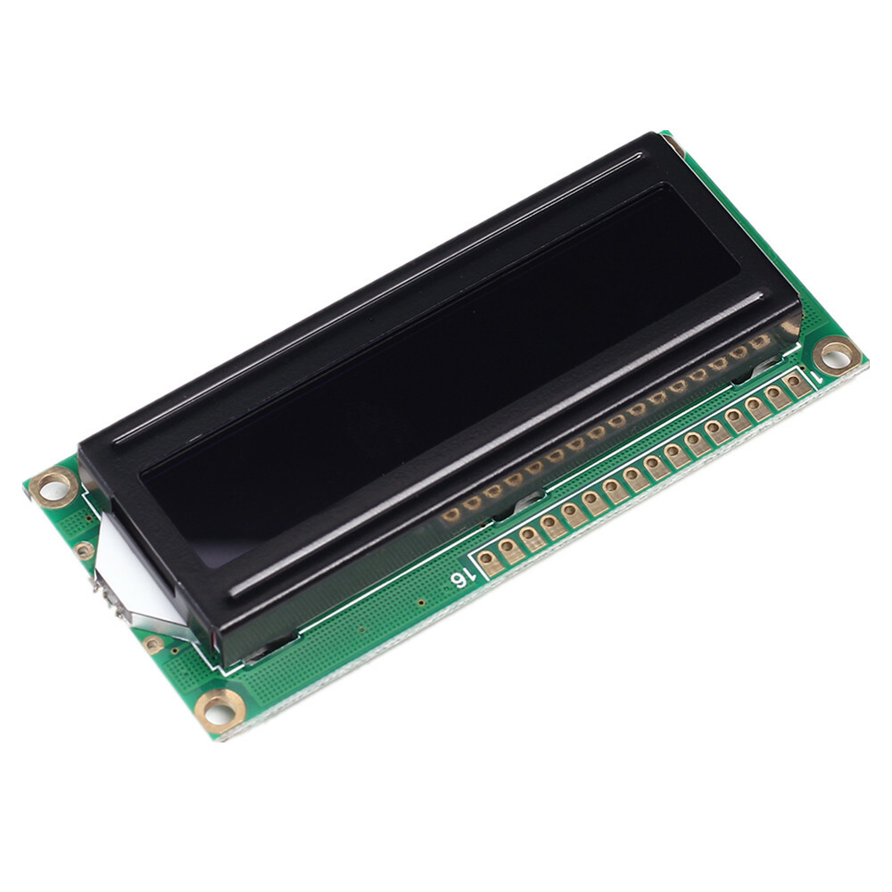 DC 5V LCD 1602A 16x2 Dot Matrix Red Character LCD Screen Module Black Background