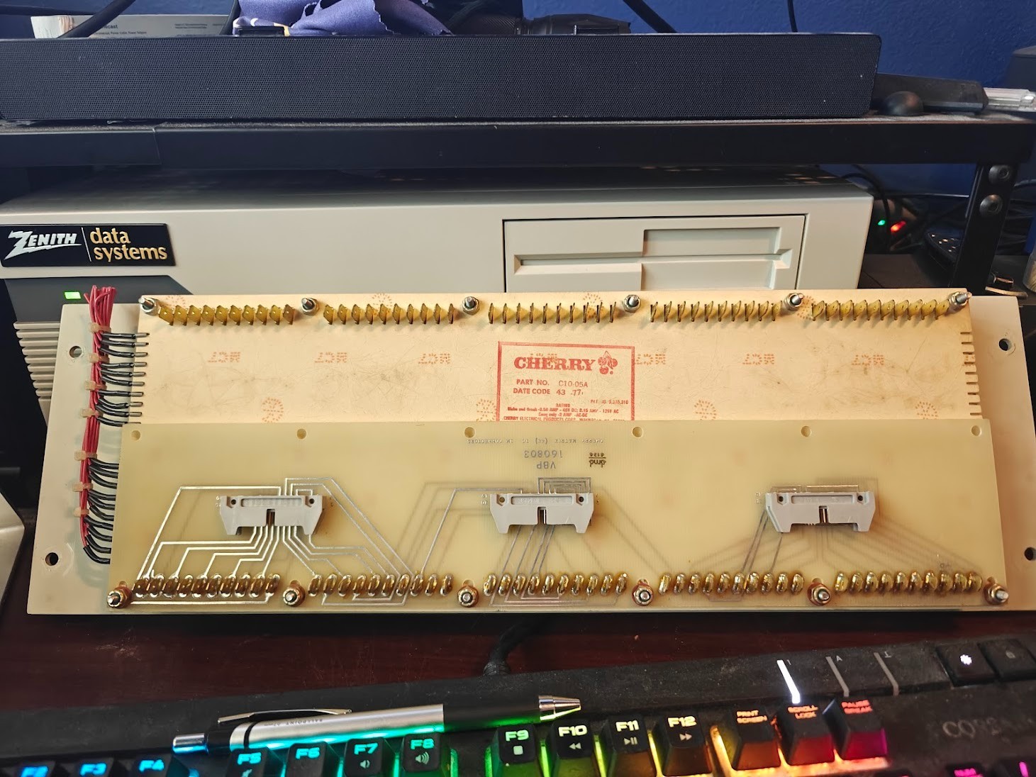 Cherry Vintage C10-05A 1977 Switch crossbar matrix synthesizer telecom