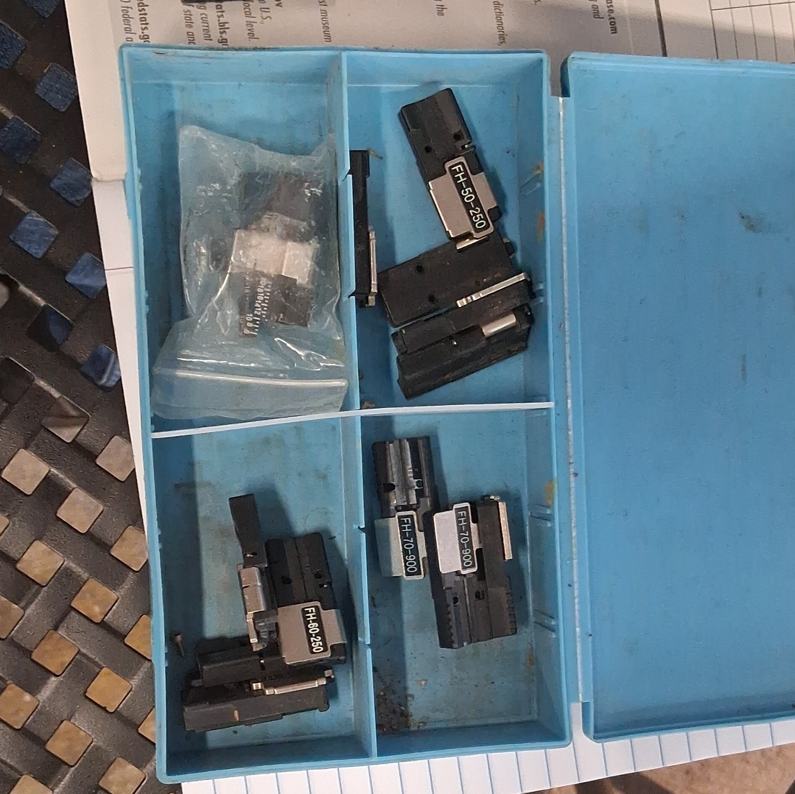 Fiber splicing tools