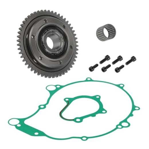 Starter Starting Clutch One Way Gear Bearing Gasket Kit Fit for Yamaha Raptor
