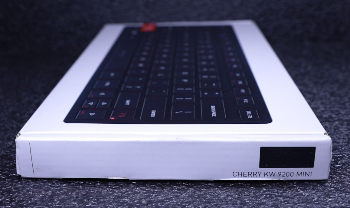 Genuine CHERRY KW 9200 Mini Wireless Slim Keyboard – Black – Multi‑Device