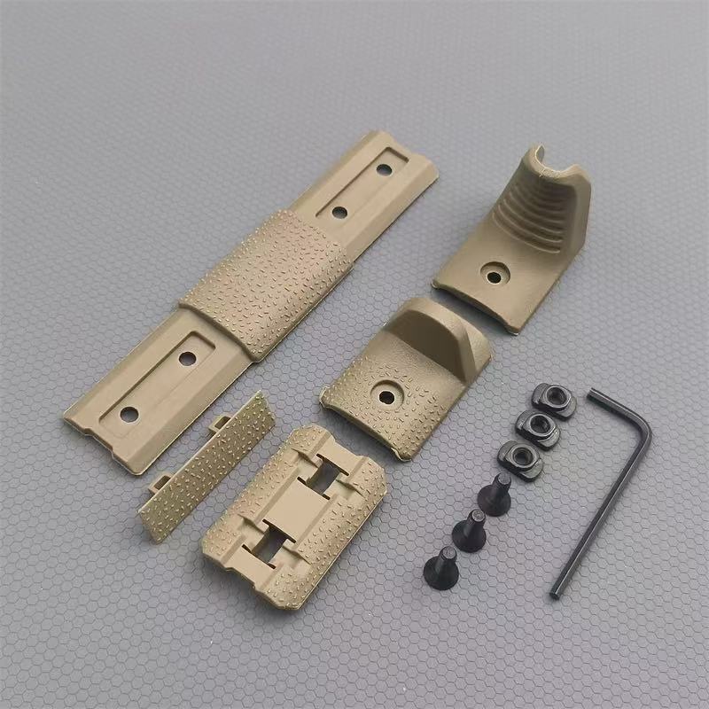 Mlok Keymod Rail Nylon Plastic Covers Mount For GBB AEG Flashlight accessory