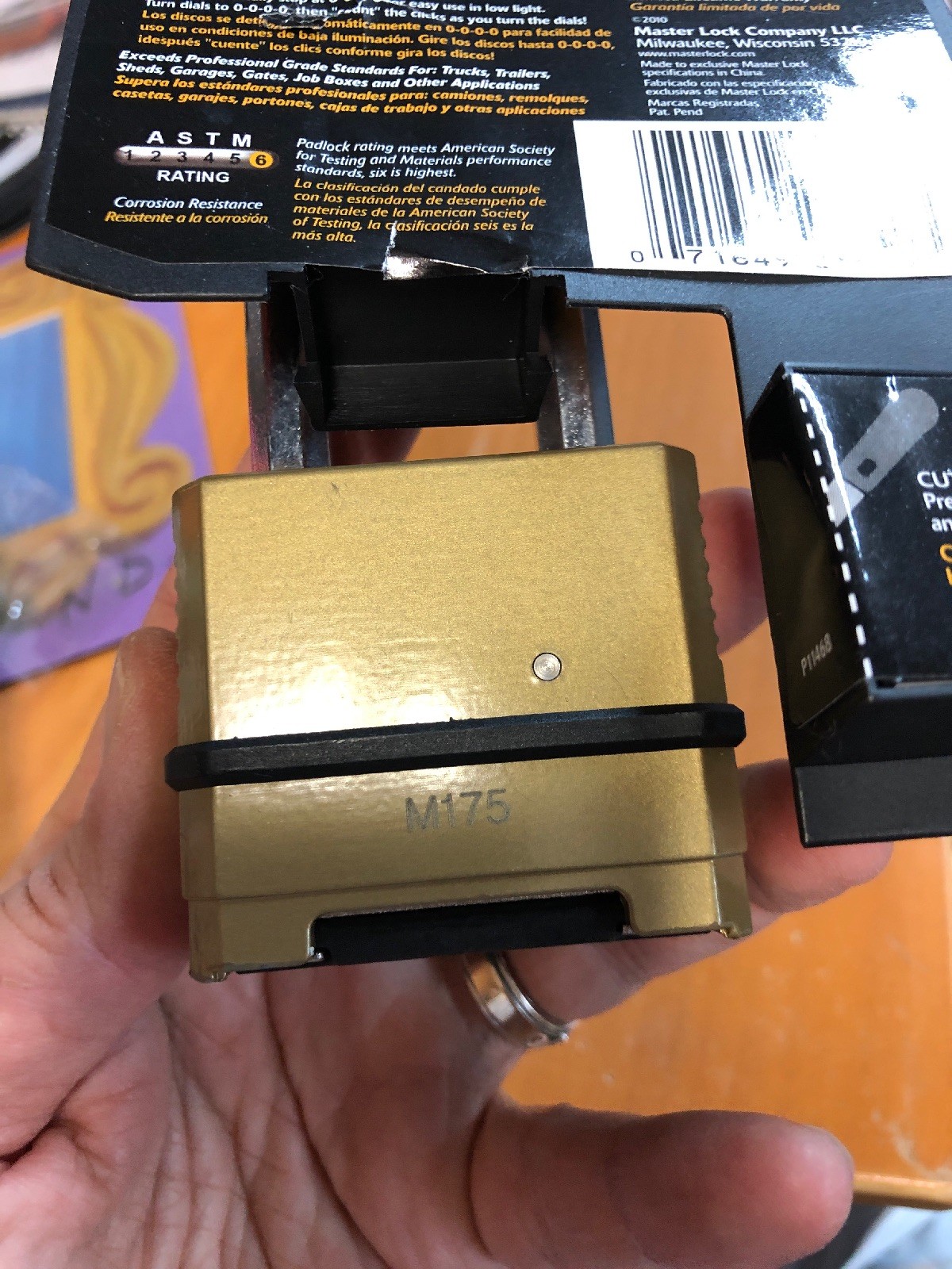 Master Lock Magum M175XDLF Set Your Own Combination Lock