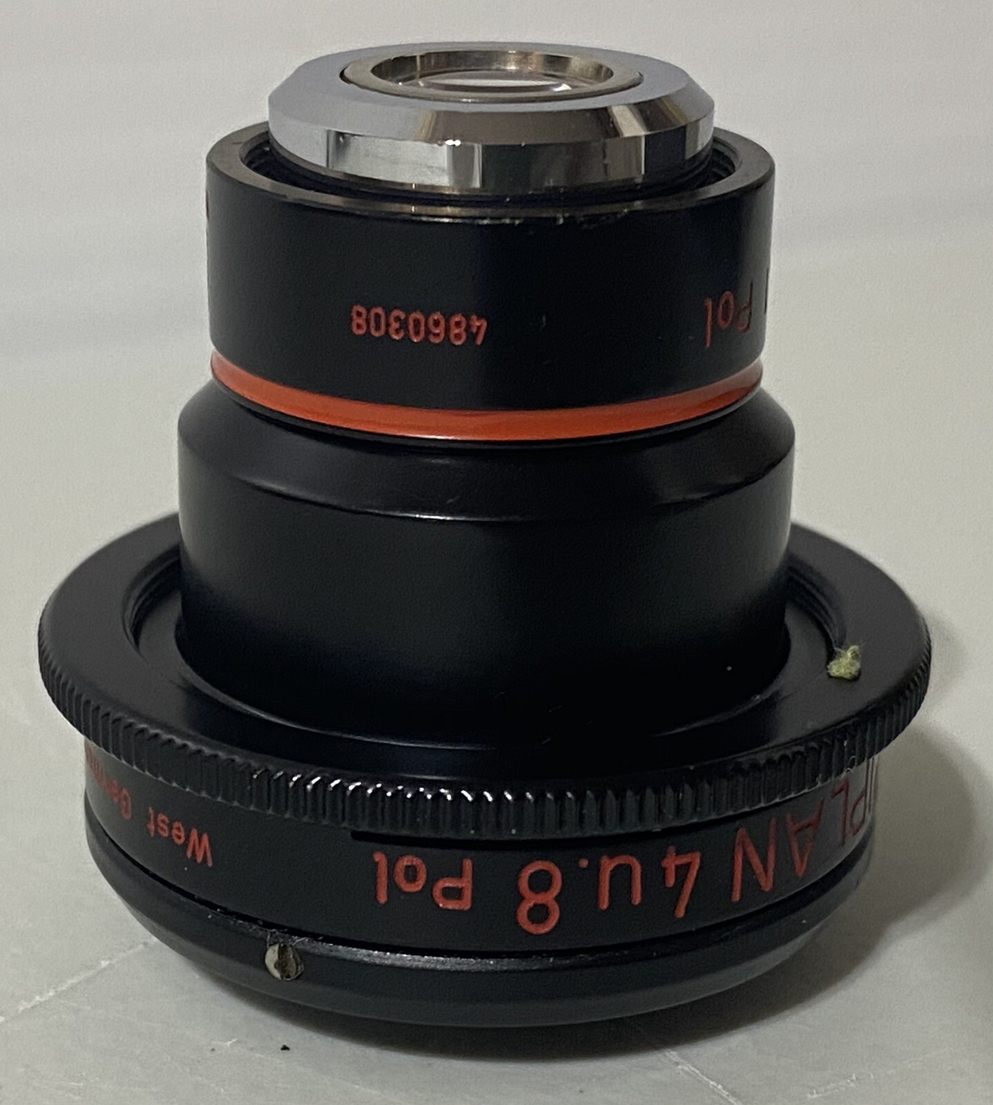 Zeiss Epiplan 4/0.1 Pol Microscope Objective W/ INKO Interference Contrast