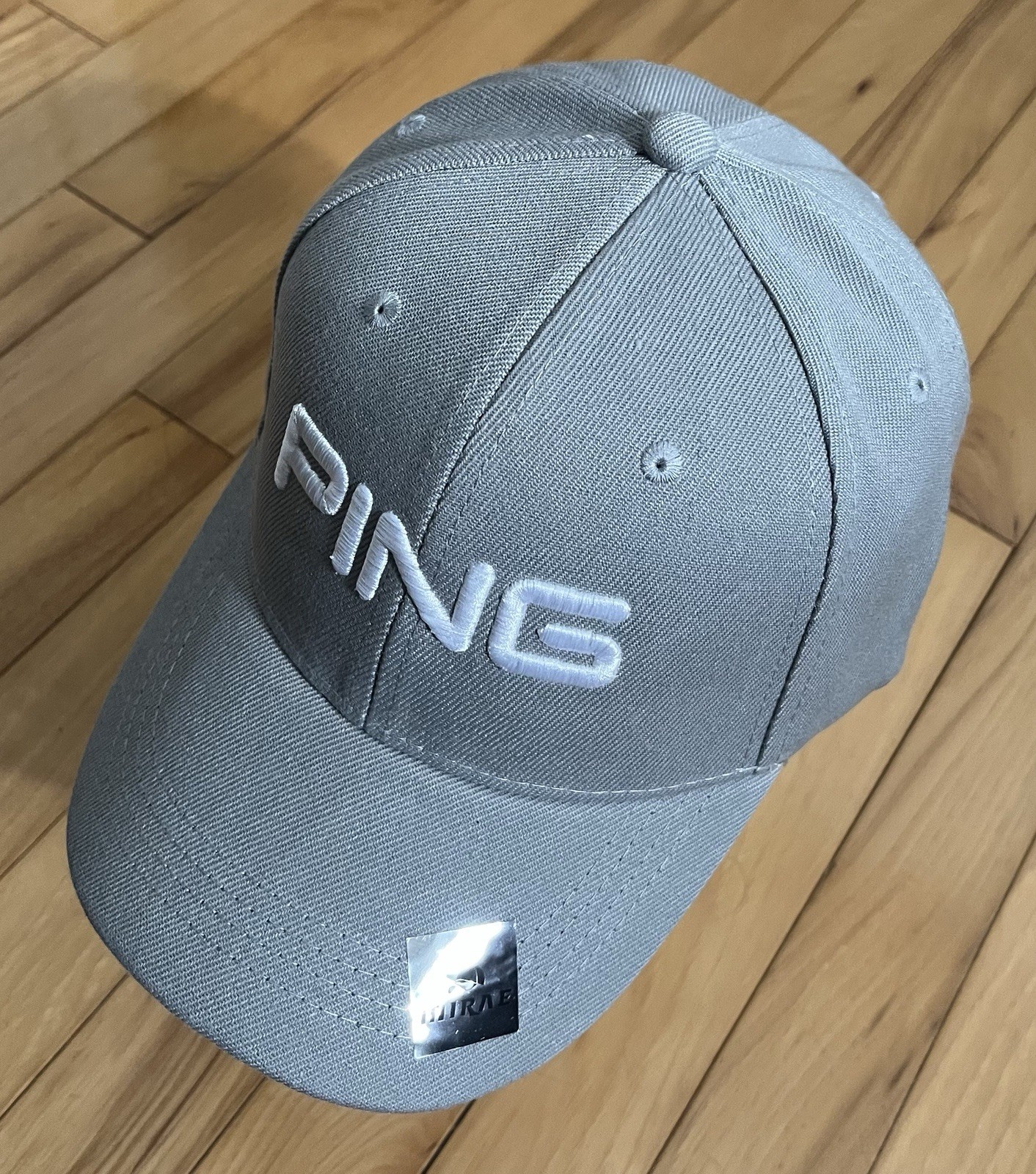 Golf PING Embroidered Symbol Baseball Cap(Gray)Hat Men Women Outdoor Sports.
