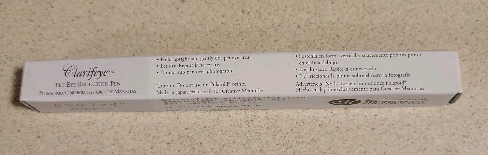 Vtg NOS Creative Memories CLARIFEYE PEN Red Eye REDUCTION for Pet Photos