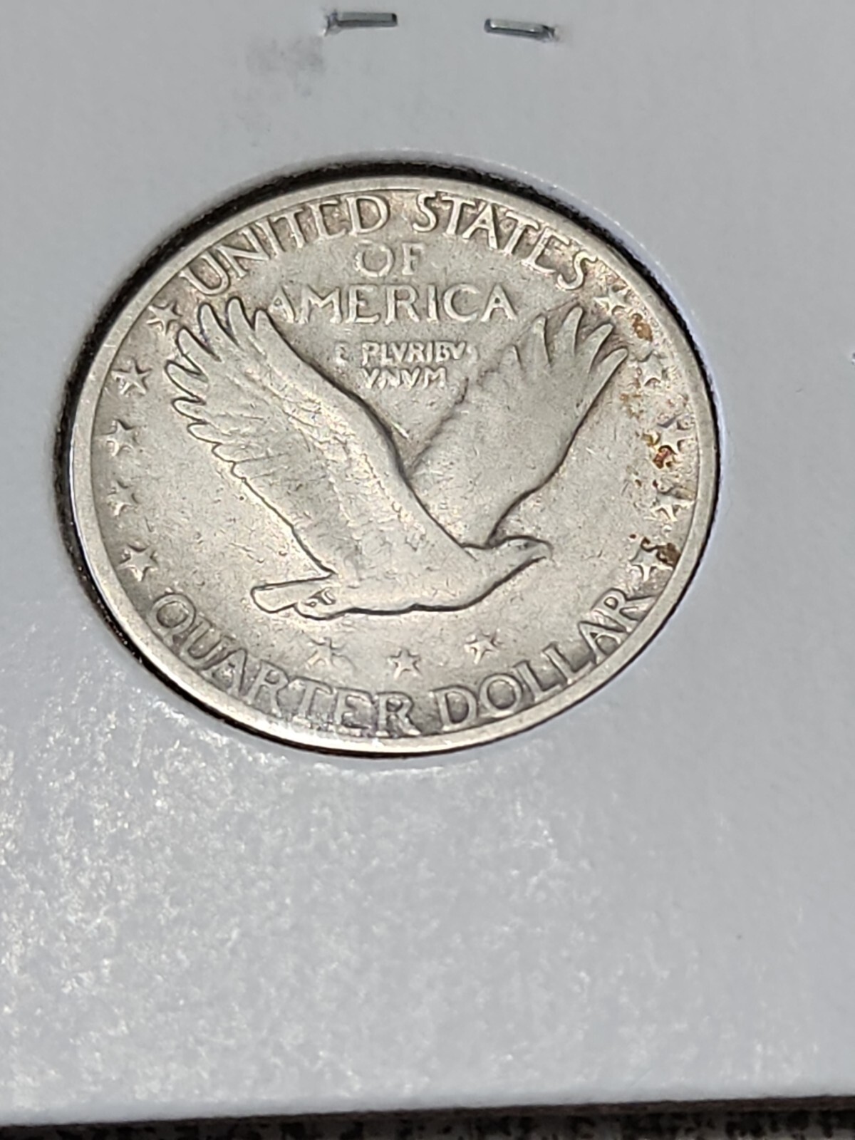 1927 S Standing Liberty Quarter VF+