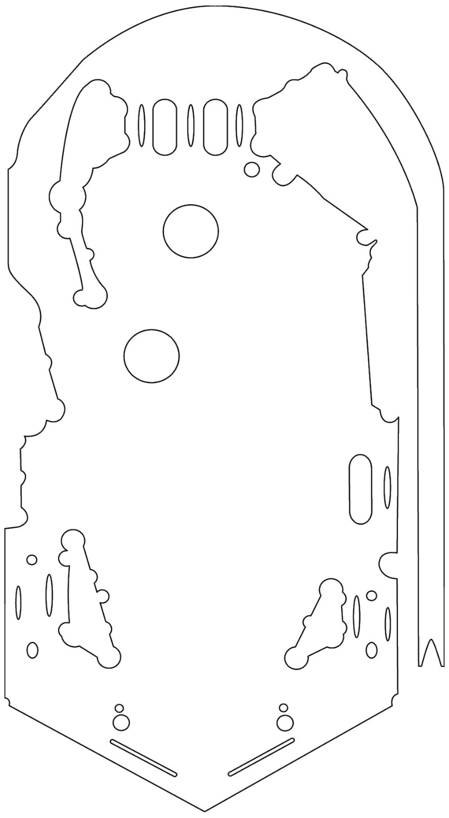 Playfield Protector for Gottlieb - Close Encounters Pinball Machine