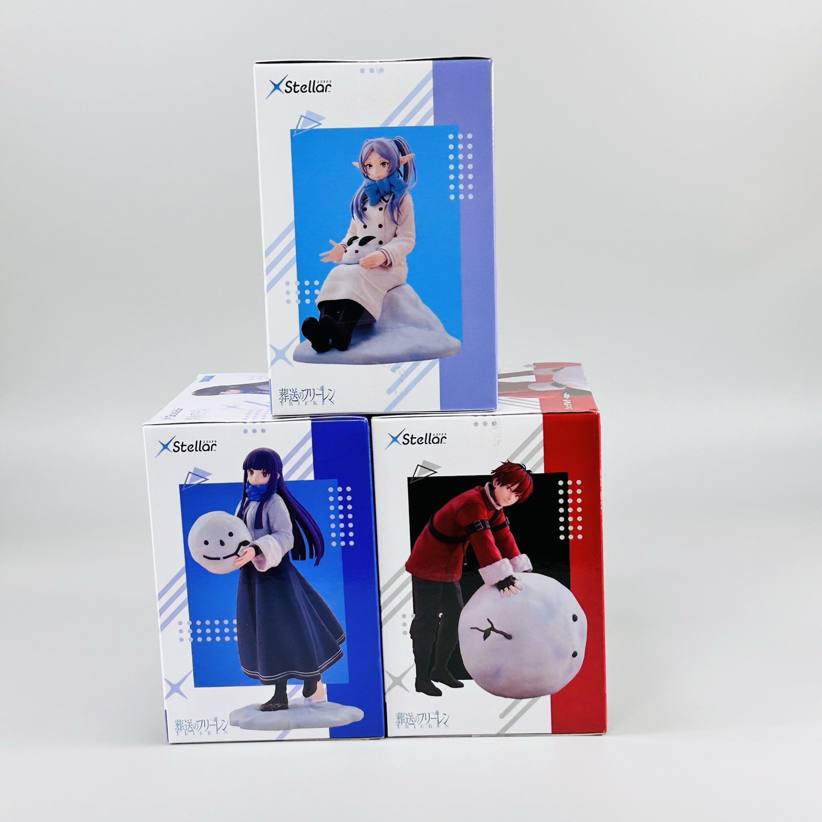 Frieren: Beyond Journey's End XStellar Snow play Fern Stark Figure Set NY SELLER