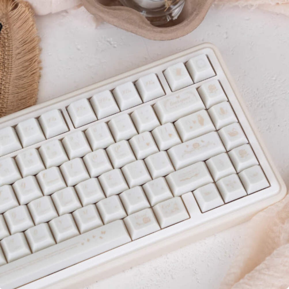 Champagne Whisper Keycap Set