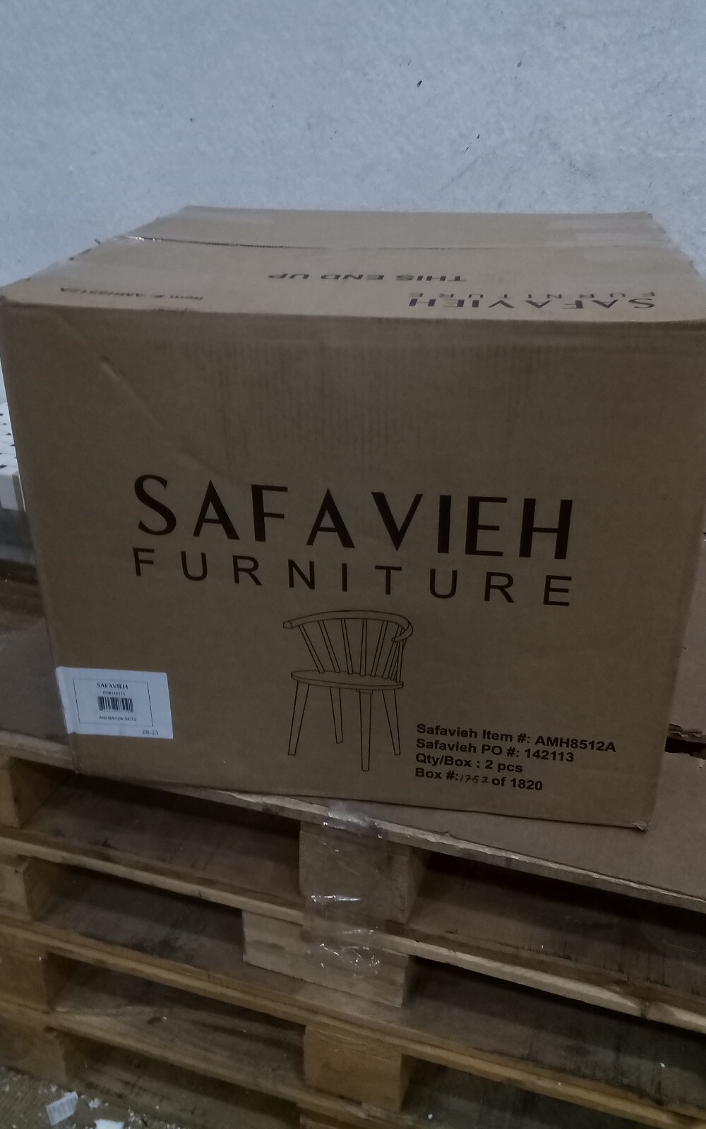 Safavieh BLANCHARD SIDE CHAIR, Reduced Price 2172726085 AMH8512A