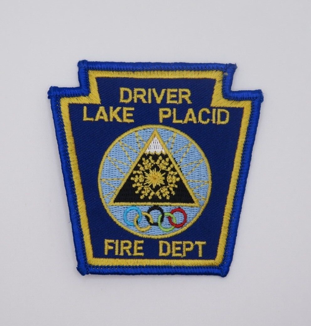 Lake Placid Fire Dept. Driver Patch