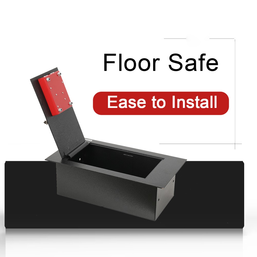 Floor Safe Steel Plate Underground Hidden for Home Security Safe Deposit Box