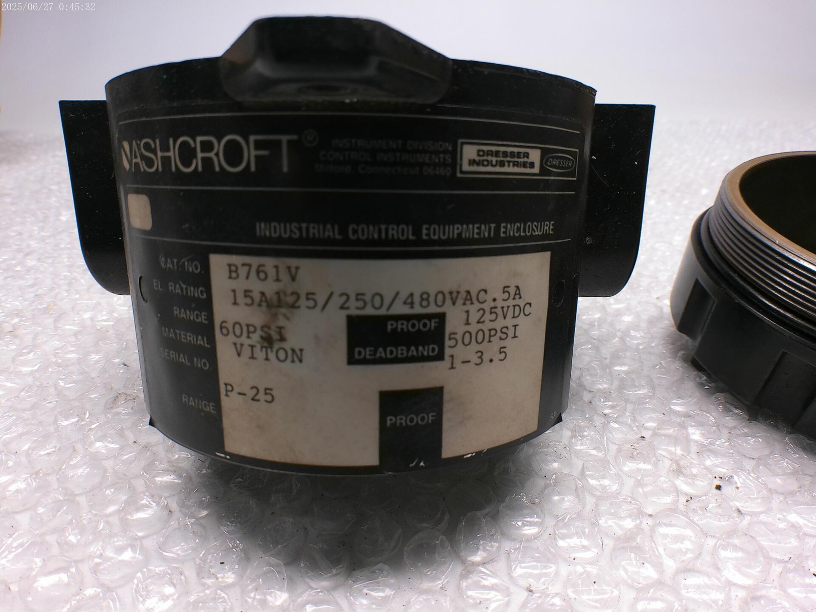 ASHCROFT B761V SWITCH NSNP
