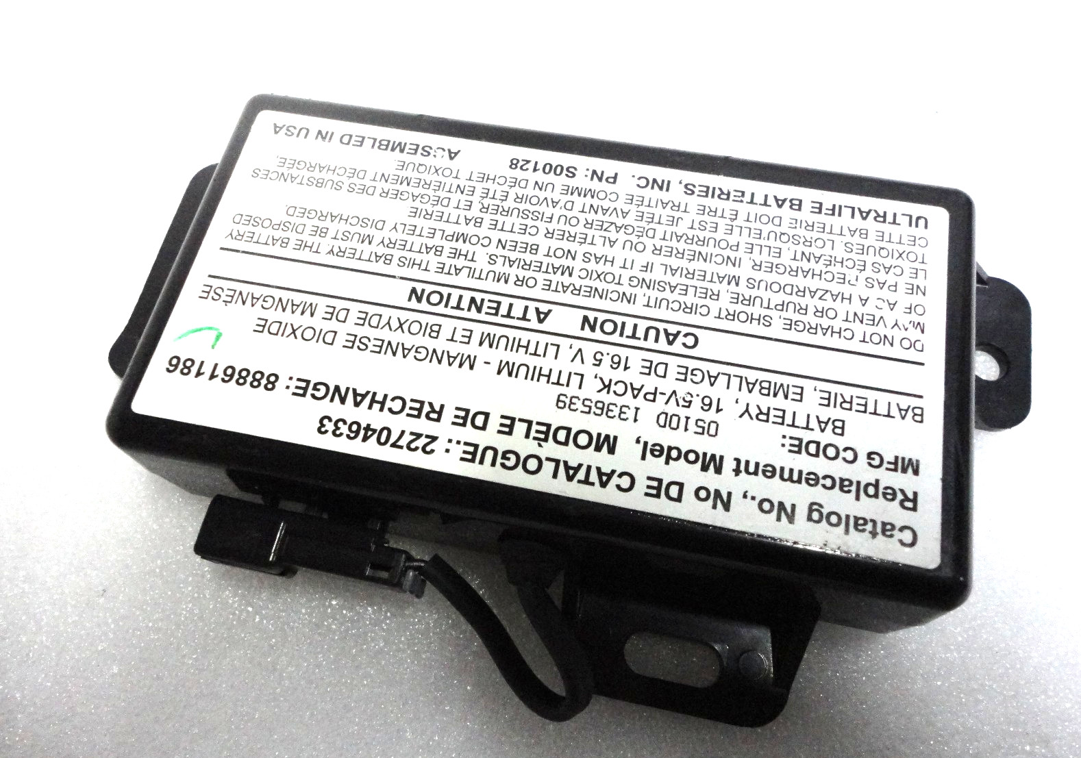 2011 Chevrolet Camaro Communication Onstar Battery Backup 22704633  OEM #12A