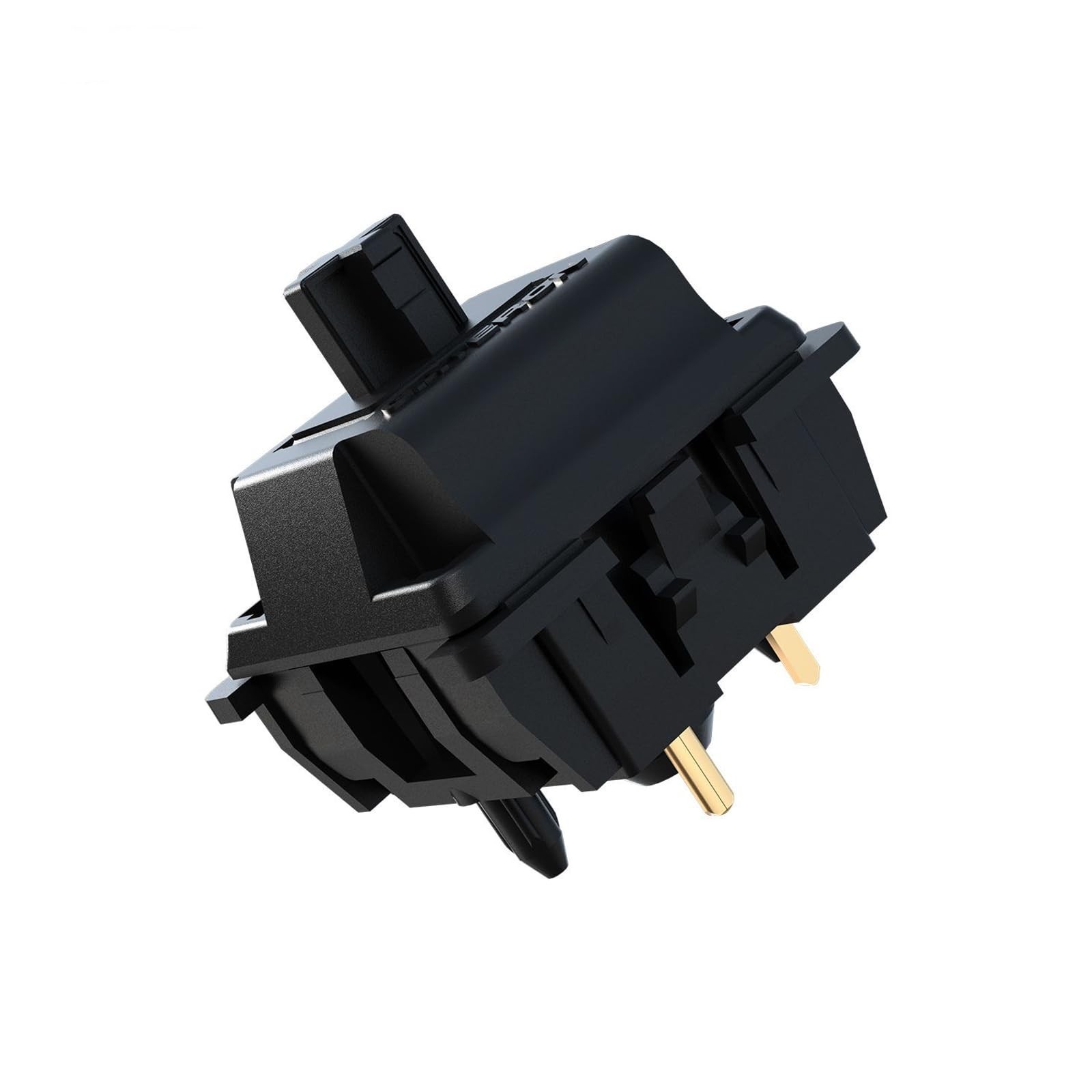 GATERON Oil King V2 Pre-lubed Keyboard Switches, 5-Pin 55gf Black Linear Swit...