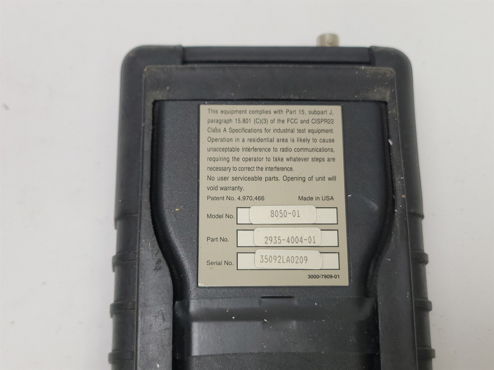 Microtest MT350 Scanner - Needs Battery