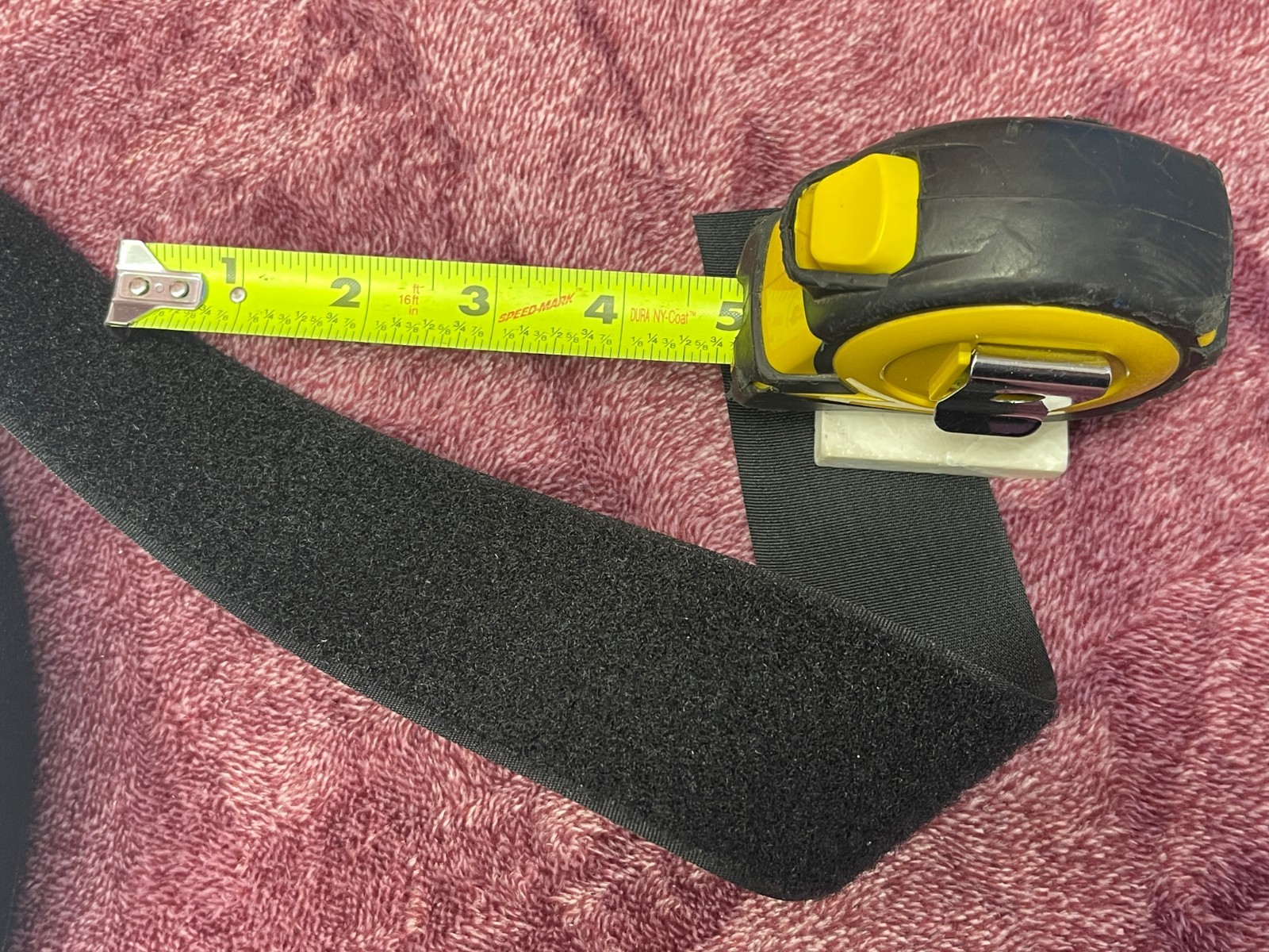2 inch x 150 foot Black Adhesive Loop Side Only Tape for Hook & Loop