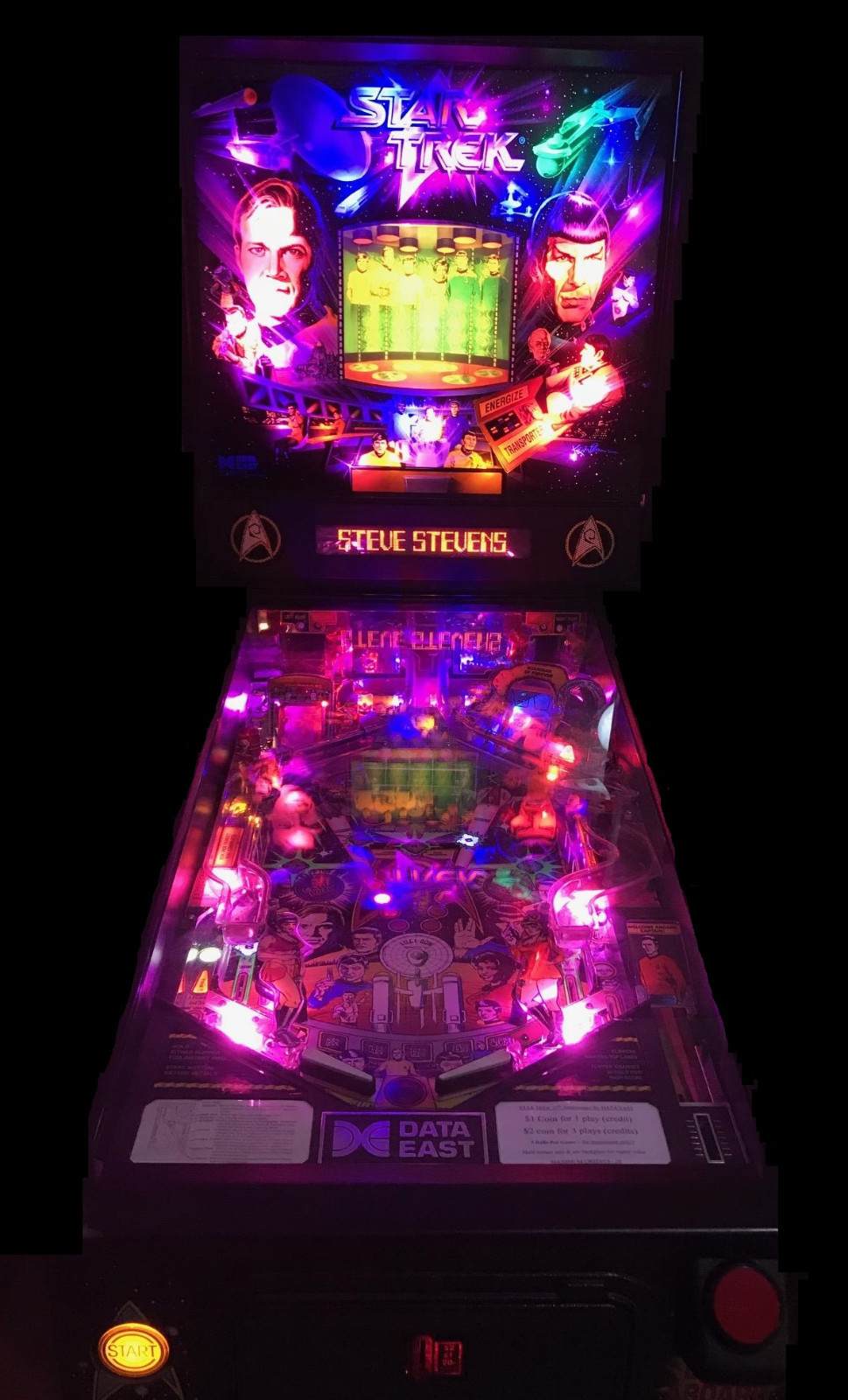 Star Trek Complete LED Lighting Kit custom SUPER BRIGHT PINBALL LED KIT