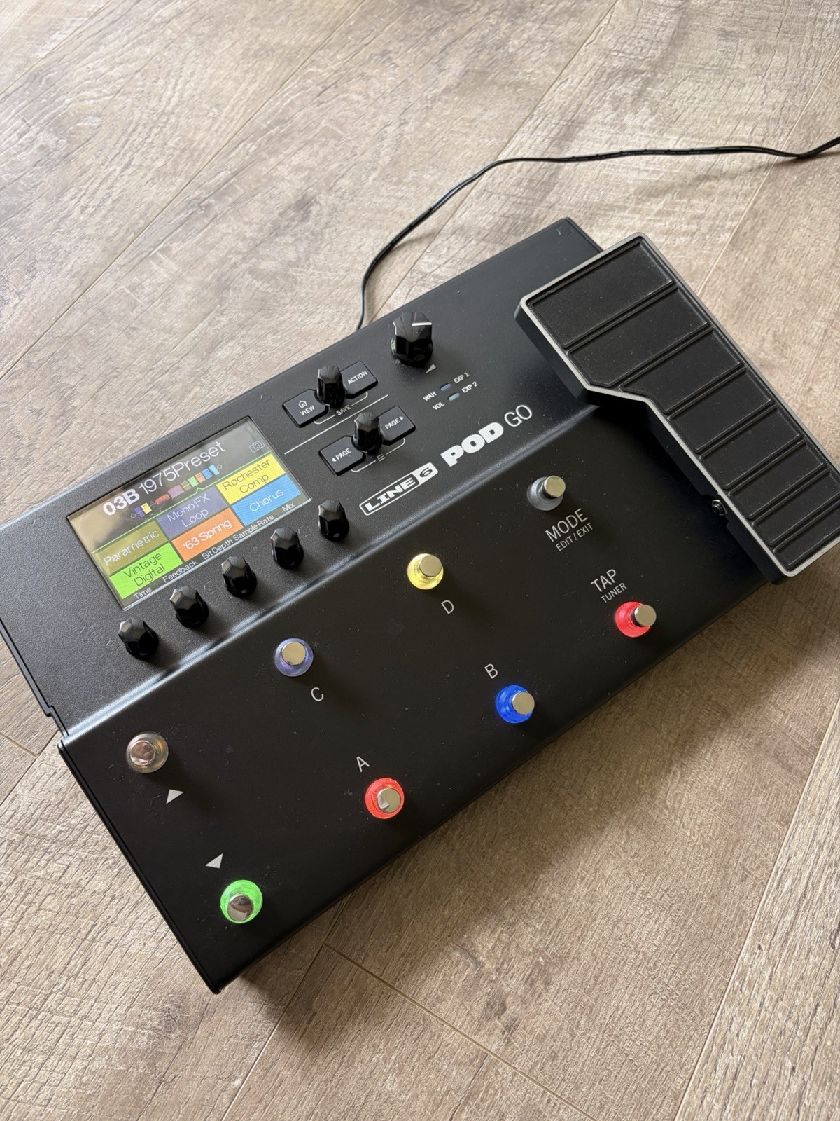 Line 6 POD Go Digital Multi-Effects Floor Processor w/ Expression Pedal