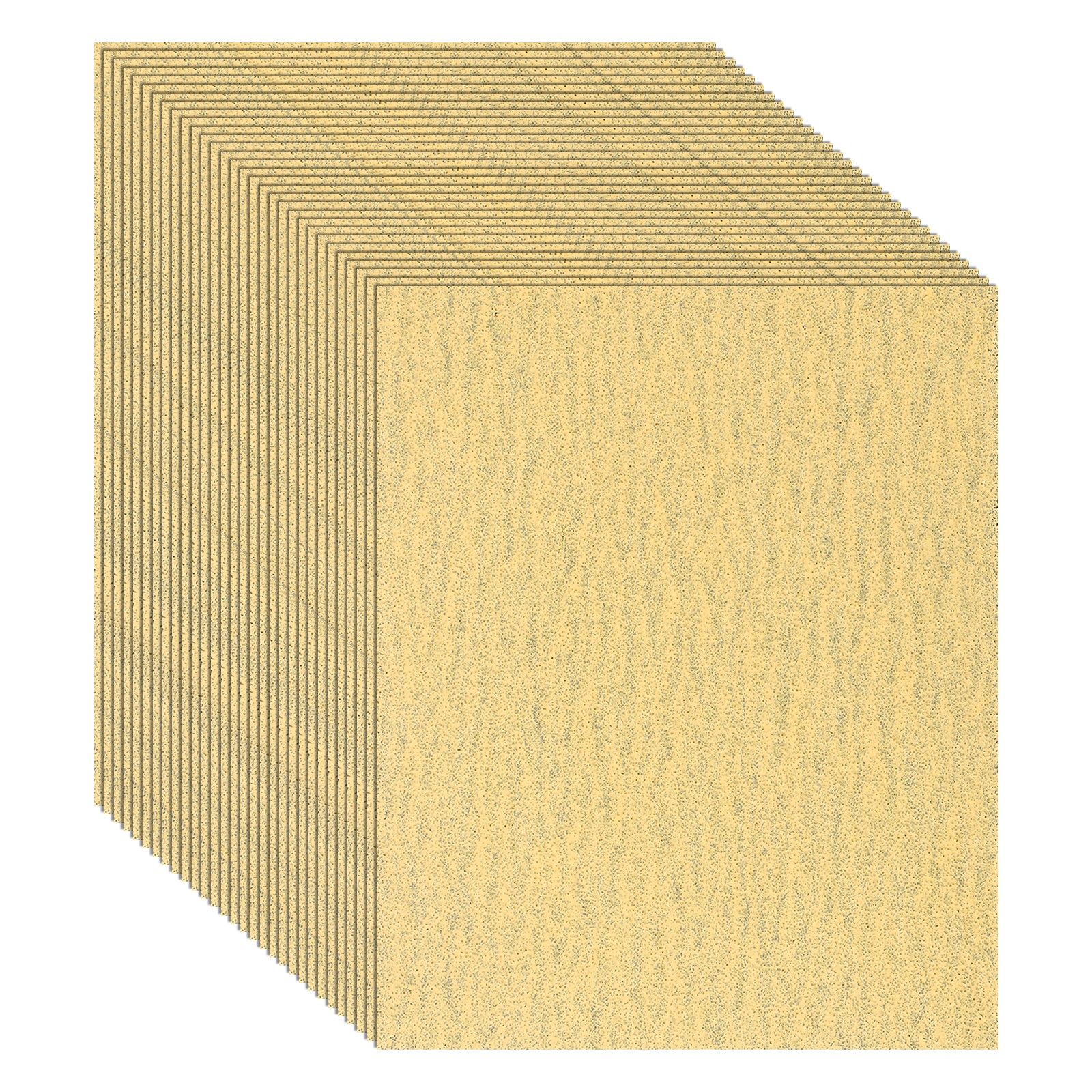 30 Pack 4.5" x 5.5" Sandpaper, 80 Grit Sand Papers for Wood Furniture Floor