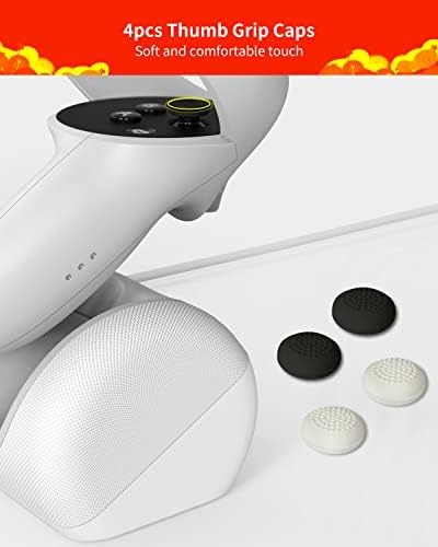 Joystick Replacement Kit for Oculus Quest 2/3 Controller, Repair Kit for Meta Qu