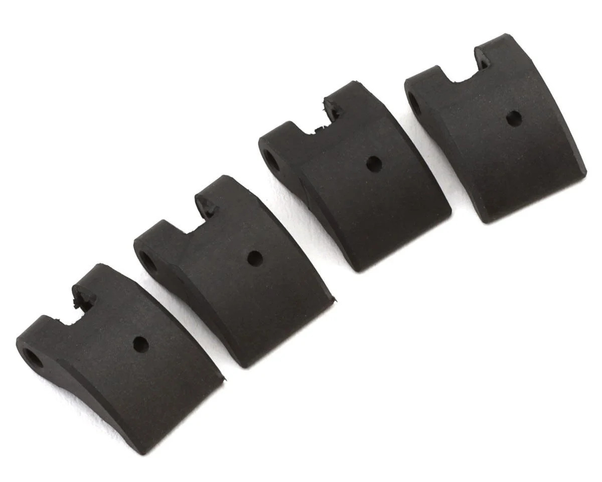 REDMUQU0085 "TETRA-X" OFF-ROAD CLUTCH SHOES (4) (CARBON)