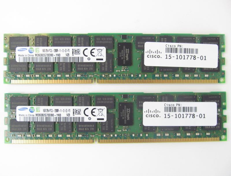 CISCO UCS-MKIT-162RX-C 32Gb 2x16Gb 1333MHz Memory Kit z5