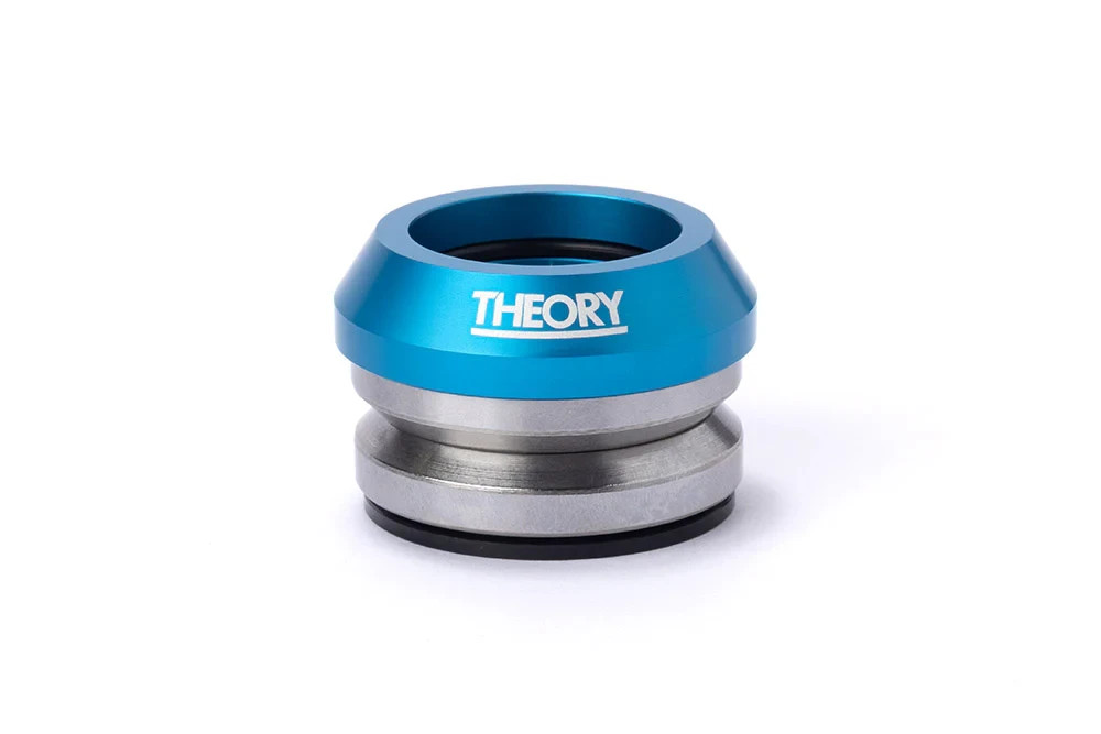 THEORY INTEGRATED BMX HEADSET - 1-1/8" BICYCLE HEADSET - BLUE