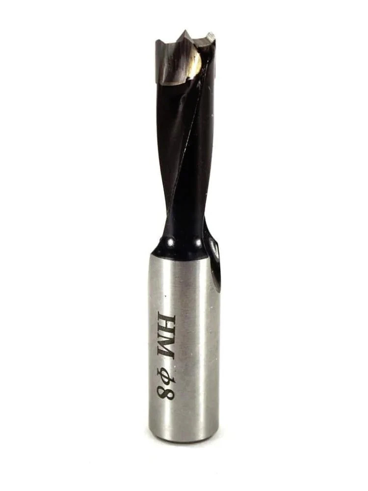 Whiteside DB8-57 Right Hand Brad Point Dowel Drill 8mmCD, 57mmOAL