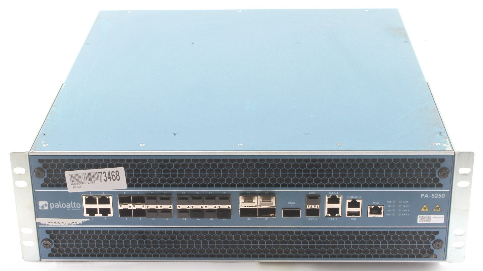 Palo Alto PA-5250 Rack Mount Network Security Firewall Appliance; 6173468