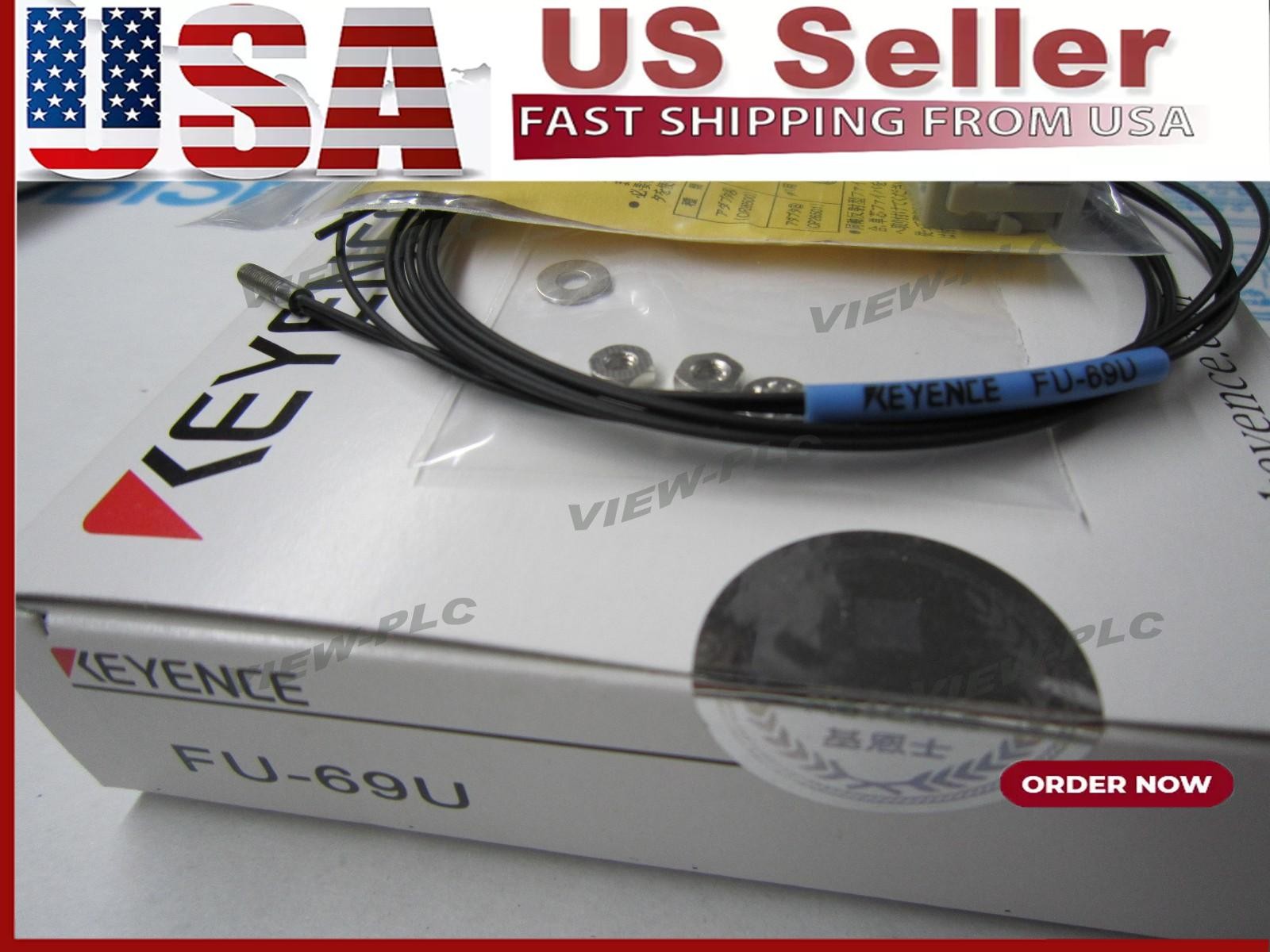 1PCS Keyence FU-69U Fiber Optic Sensor New In Box US Free TAX  US Free TAX