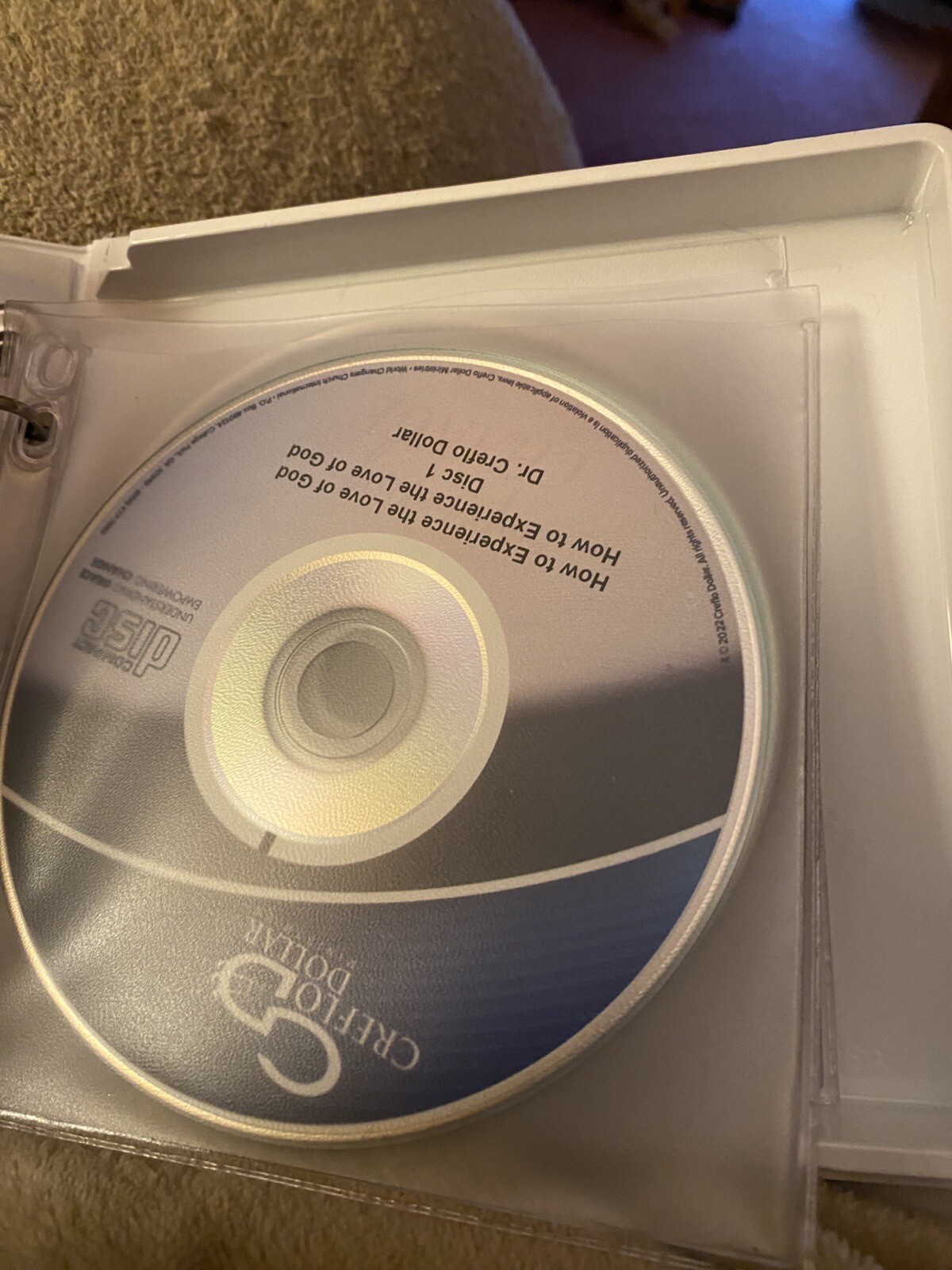 Christian CD preaching Creflo Dollar 3 cds great condition