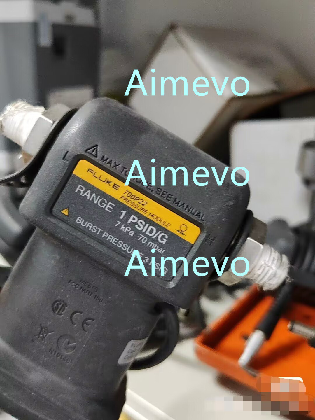 FLUKE 700P22 pressure module 1psid/g  7kpa 70mbar