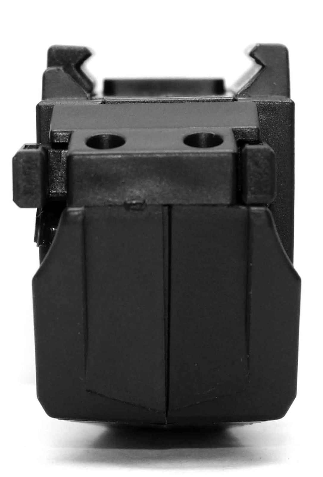 Tactical polymer flashlight and red laser combo for handguns glock cz smith&wess
