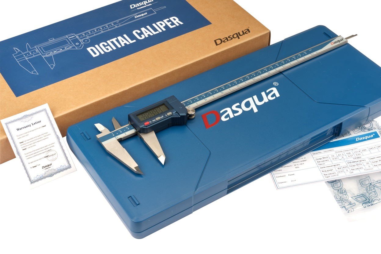 DASQUA 0-300MM / 0-12" IP54 WATERPROOF DIGITAL CALIPER (2000-1015)