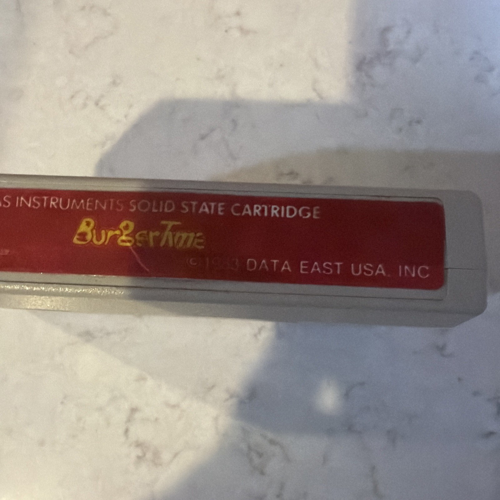 Texas Instruments Solid State Cartridge Burger Time