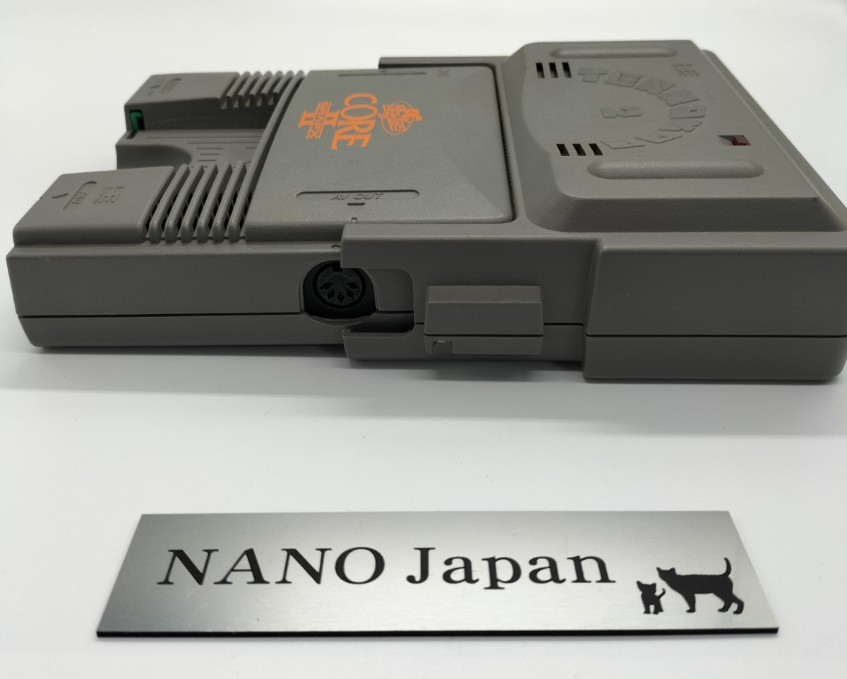 NEC PC Engine Coregrafx Ⅱ Console PI-TG7 Working Japan Used