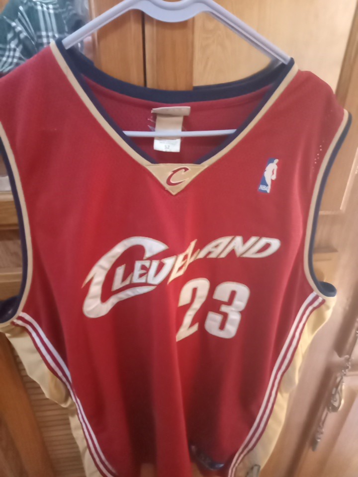 LeBron James Cleveland Jersey Number 23 Size 52