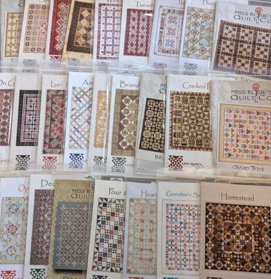 Miss Rosies Quilt Co Vintage Sewing Quilting Patterns 26 Options