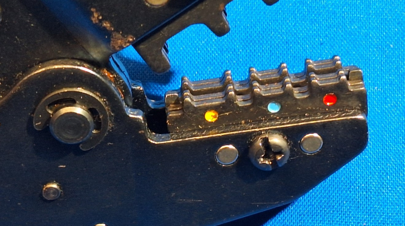 Tool Aid ratcheting electrical Terminal Crimp pliers