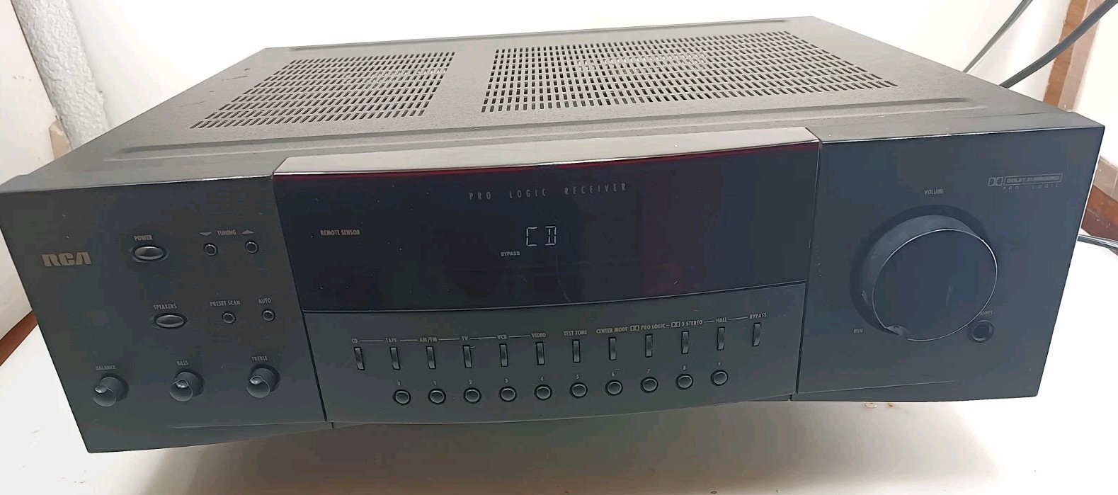 RCA RV-9970A Surround Sound Receiver Cleaned And TESTED Working