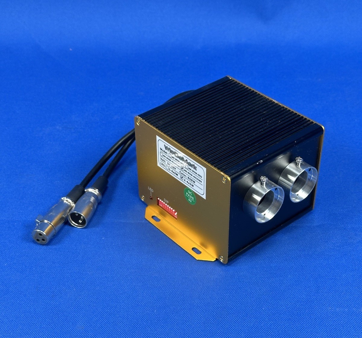 Wiedamark 25W RGB+White LED Dual Port Fiber Optic Illuminator MK-WDM-4052-MS