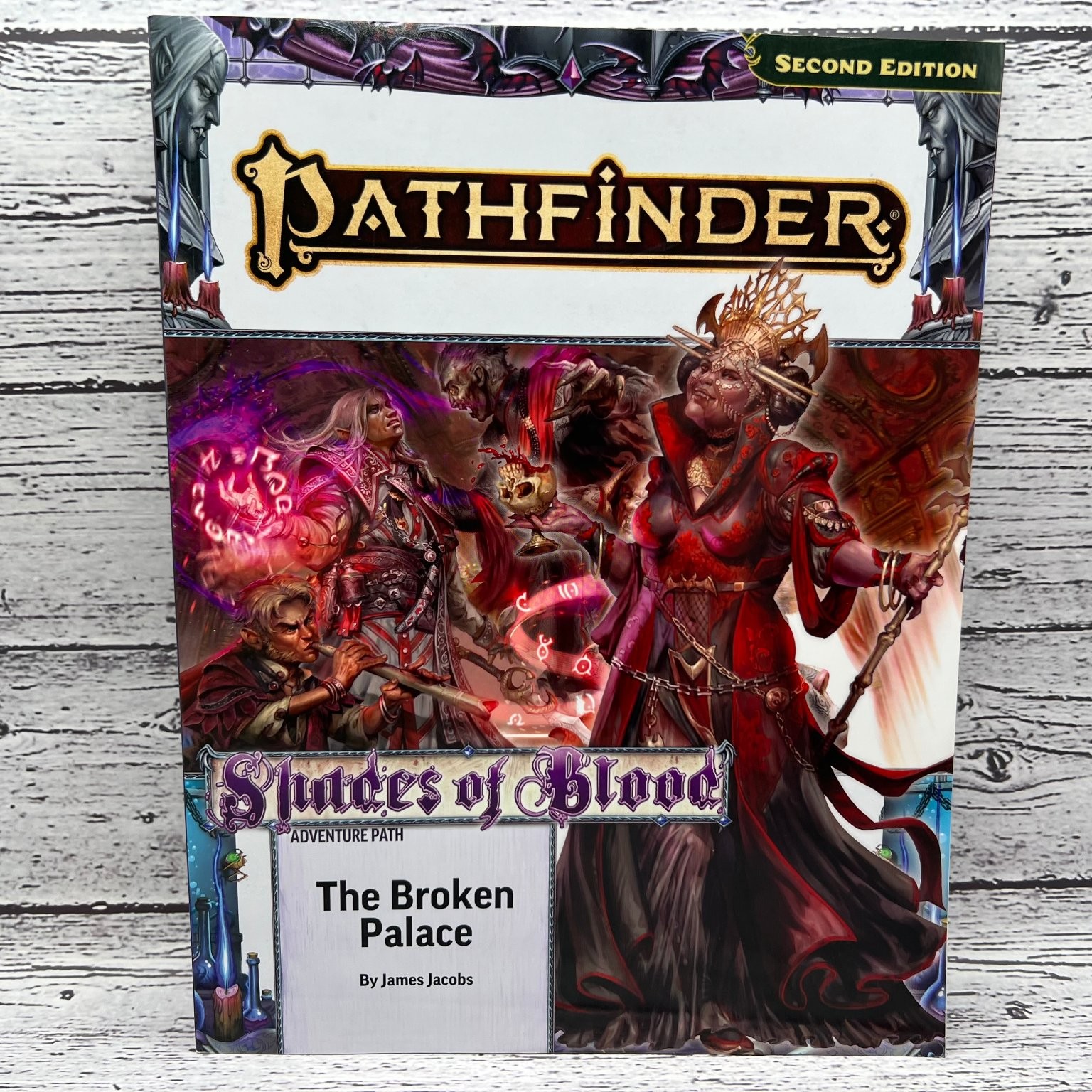 Pathfinder Shades of Blood The Broken Palace 2nd Edition Adventure Path