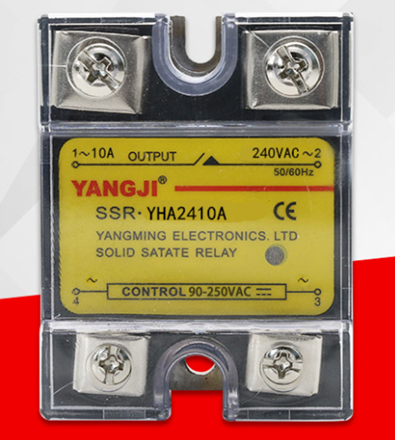 Single-phase solid state relay AC-AC AC control AC YHA2410A 240VAC 10A