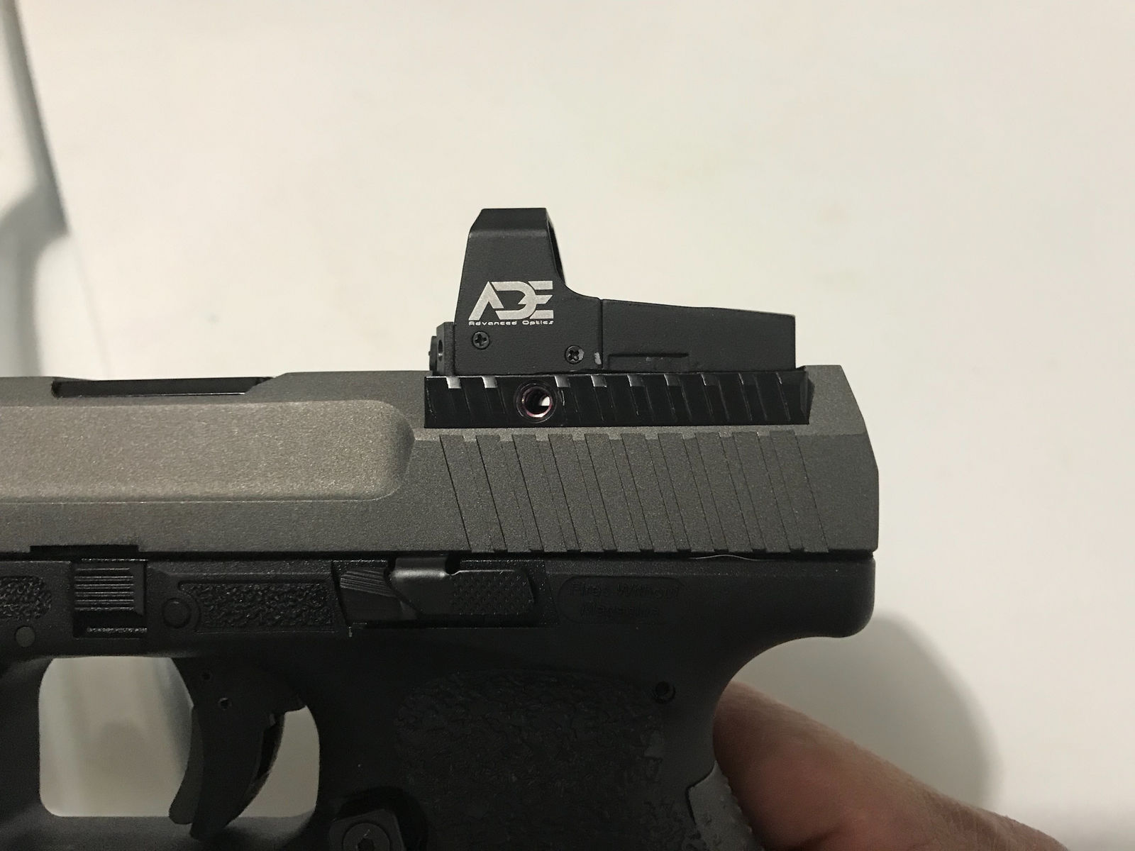ADE RD3-006 GREEN Dot + Optic Plate for Girsan Rigard MC, Beretta 92 Pistol