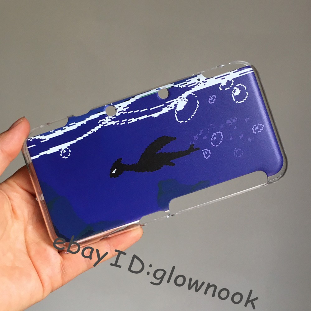 Rare Custom Pixel Art cover Shell for Nintendo series -Handmade DIY Design Case