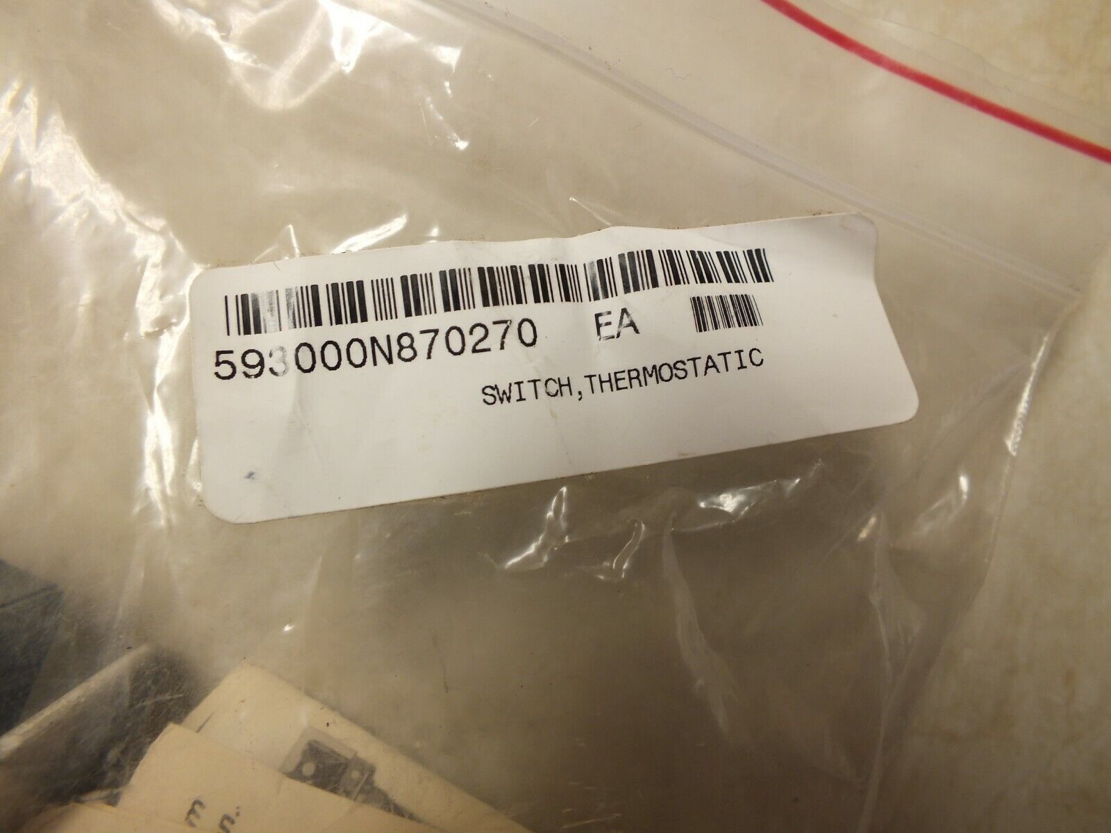 New NOS United Electric Controls Temperature Switch Type C54S Model 103