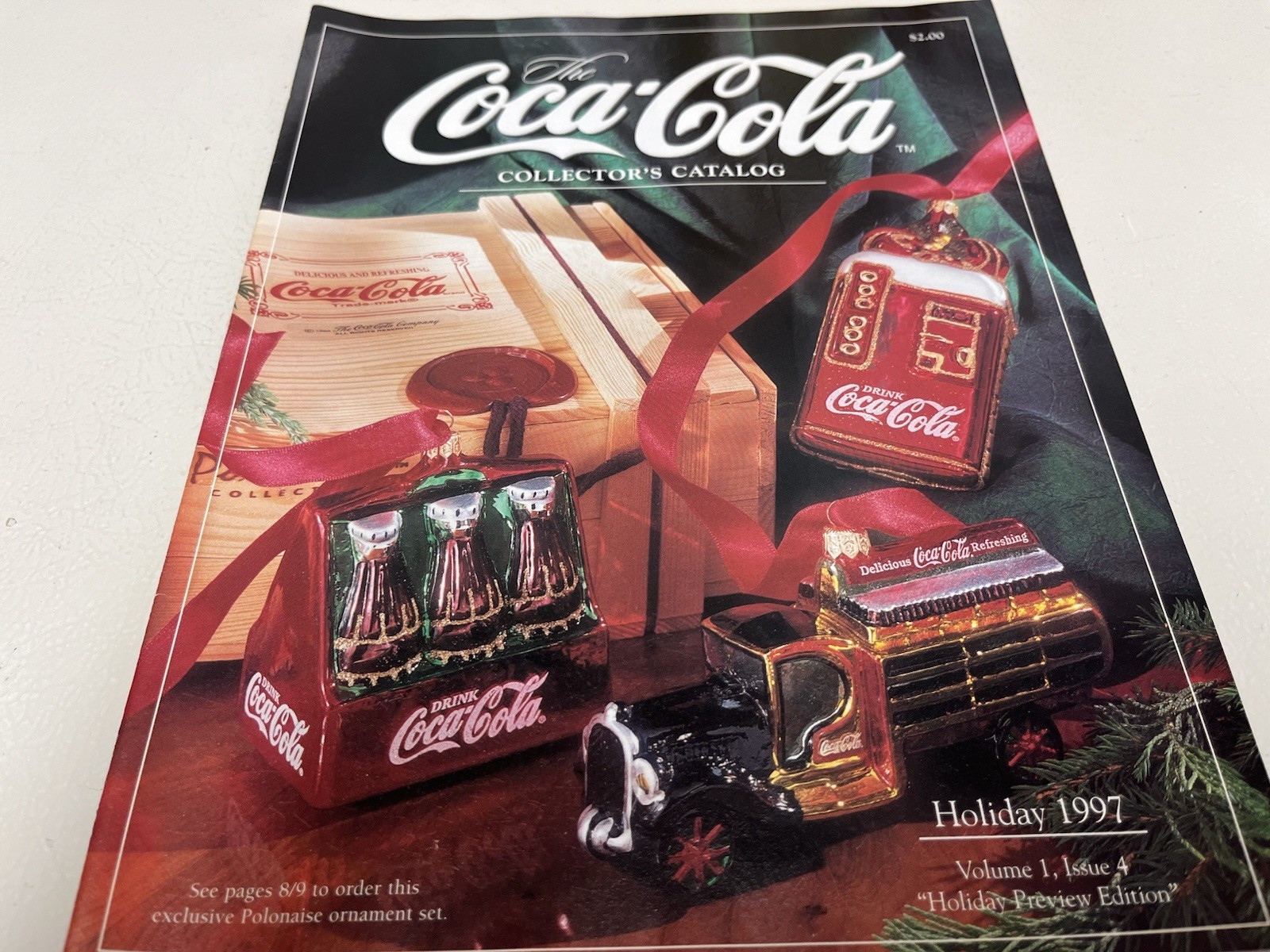THE COCA-COLA COLLECTOR'S CATALOG-HOLIDAY 1997 - vol. 1 issue 4