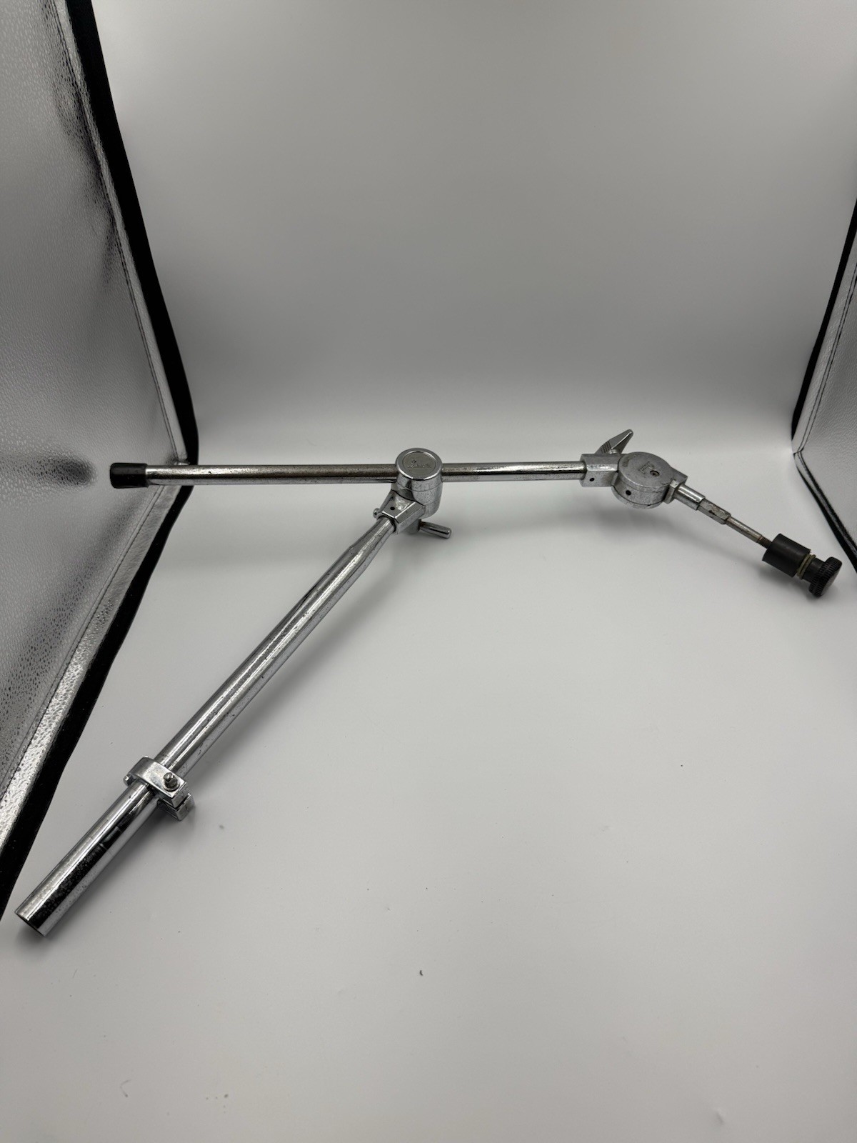 VTG 1980’ Rare Pearl Boom Cymbal Arm Post Mount Holder Stand Rack 7/8" ~ 35 Inch